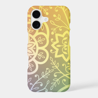 Magnifique motif floral indien
