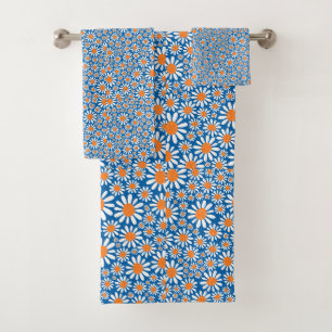 Magnifique Motif Retro Daisy