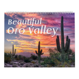 Magnifique Oro Valley grand calendrier de deux pag