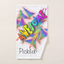 MAGNIFIQUE ! Pickleball serviette main