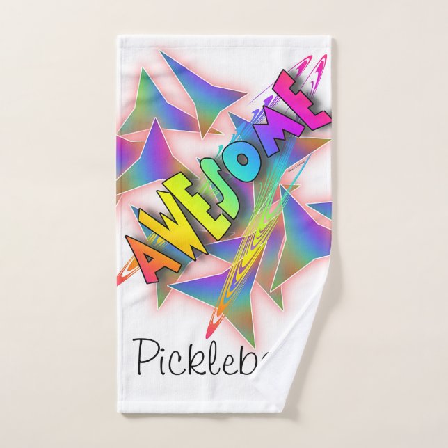 MAGNIFIQUE ! Pickleball serviette main (Serviette à main)