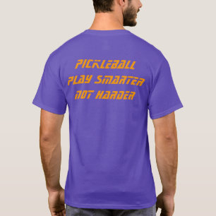 Magnifique pickleball texte personnalisé T-shirt