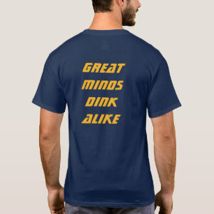Magnifique pickleball texte personnalisé T-shirt