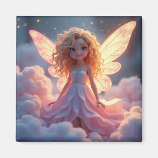 Magnifique PInk Fairy Magnet