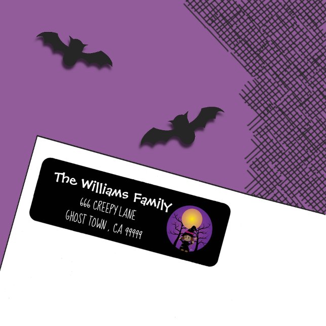 Magnifique sorcière afro-américaine - Étiquette d' (Créateur téléchargé)