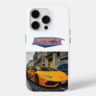 Magnifique Supercar iPhone 15 Pro Coque Design.