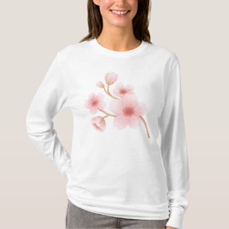 Magnifique T-Shirt à motif floral de fleurs