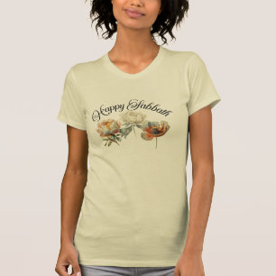 Magnifique T-Shirt de Sabbath avec des fleurs