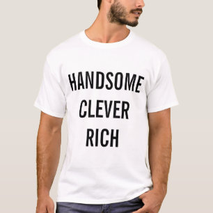 Magnifique T-shirt Rich Intelligent
