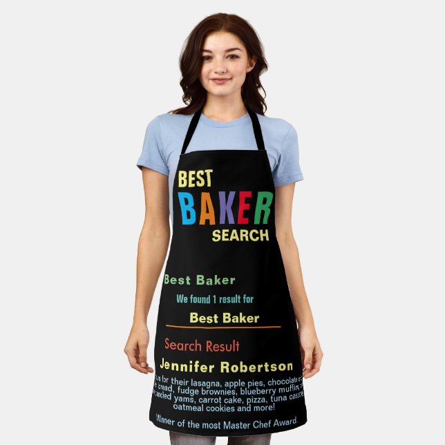 Magnifique tablier à imprimer pour le meilleur che (Porté)