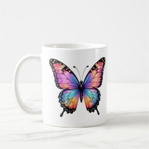 Magnifique tasse avec image de papillon