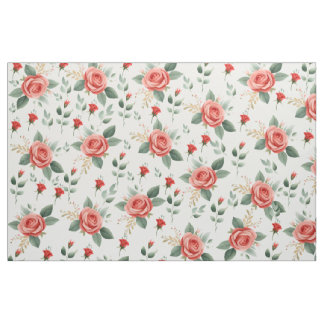 Magnifique tissu de fleurs de rose design floral e
