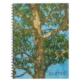 Magnifique Tree and Sky Art Journal