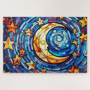 Magnifique Tropical vitrail art puzzle