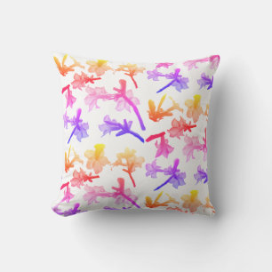 Magnifiques fleurs de Kudu Lily Coussin de jet