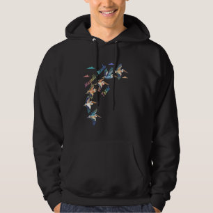 Magnolia Beach Texas Krawatte Dye Pelican Art Hoodie