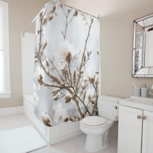 Magnolia Beauty Dream #2 #wall #art Duschvorhang (Beispiel)