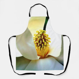 Magnolia Bloom Macro Schürze