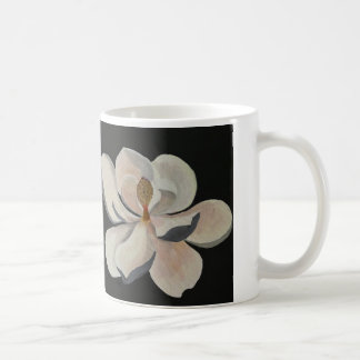 Magnolia Bloom Tasse d'art fin crème Fleur blanche