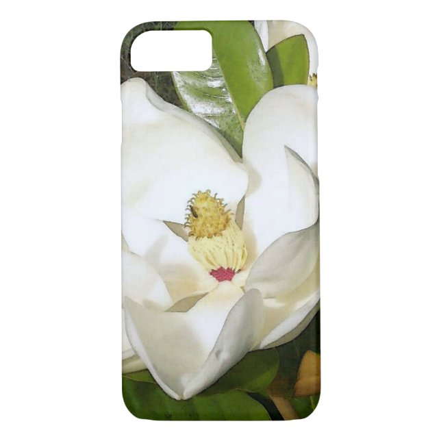 Magnolia Blossom iPhone 7 Fall Case-Mate iPhone Hülle (Rückseite)