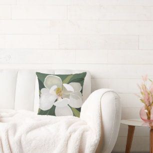 Magnolia Blume Bloom Kissen