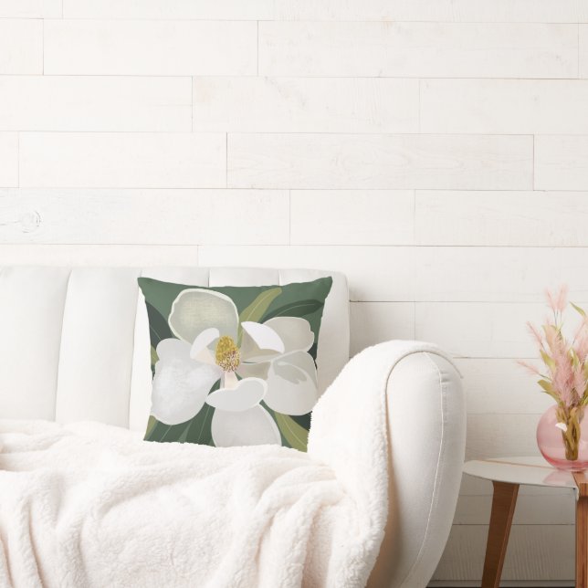 Magnolia Blume Bloom Kissen (Liege)