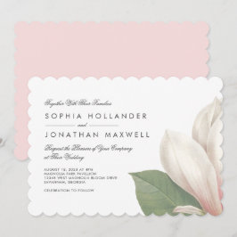 Magnolia Blume Blossom Einladung