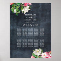 Magnolia-Blume Hochzeitsskizze