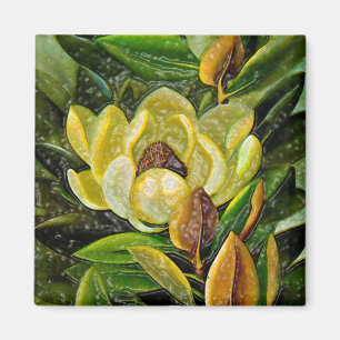 Magnolia-Blume Magnet