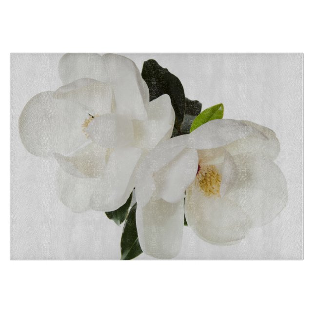 Magnolia Blume Magnolias Blume Schneidebrett (Vorderseite)