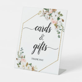Magnolia Blumenkalligraphie Karten und Geschenke H Sockelschild