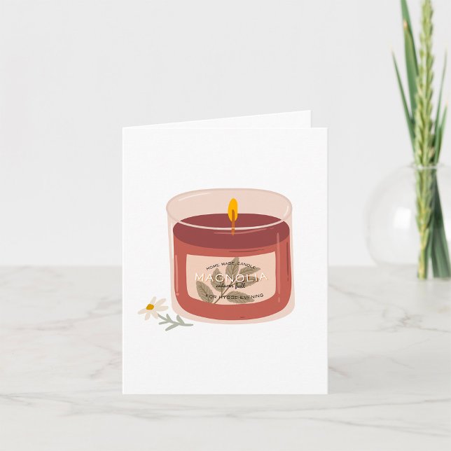 Magnolia Candle Karte (Von Creator hochgeladen)