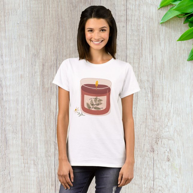 Magnolia Candle T-Shirt (Von Creator hochgeladen)