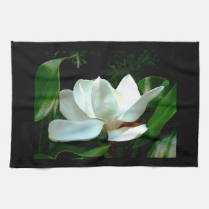Magnolia Closeup Geschirrtuch