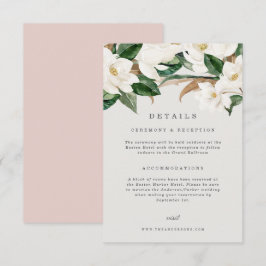 Magnolia Details Card Einladung