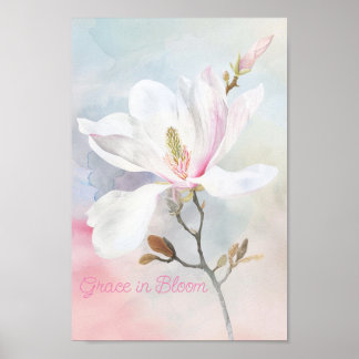 Magnolia Dream: Eine Symphonie der Pastelle Poster