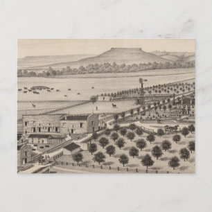 Magnolia Farm, Kansas Postkarte