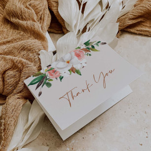 Magnolia geklappt Vielen Dank Note Geschenkkarte L Karte