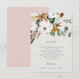 Magnolia-Geschenkkarte Einladung