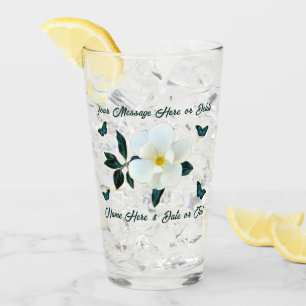 Magnolia Glass, Personalisierte Geschenke für sie Glas