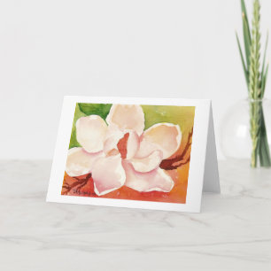 Magnolia Notecard Dankeskarte