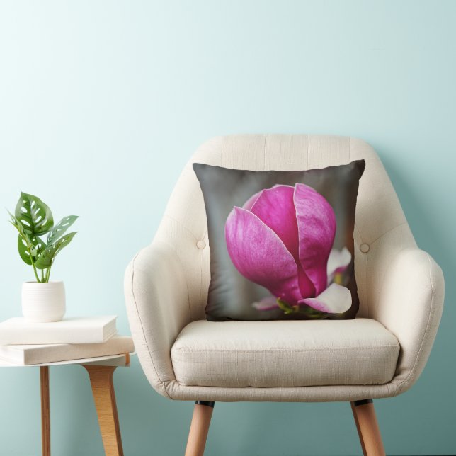 Magnolia Pink Full Bloom Kissen (Stuhl )
