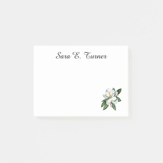 Magnolia Post-it-Hinweise Post-it Klebezettel (Vorderseite)