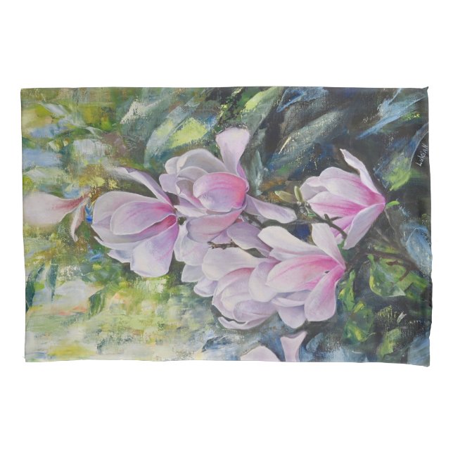 Magnolia Serenity - Florentiner Kunst - Lukian Kissenbezug (Vorderseite)
