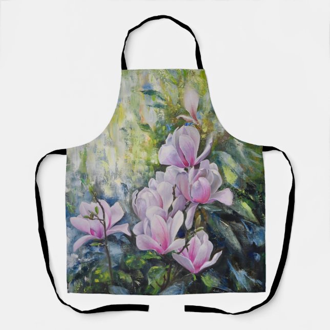 Magnolia Serenity - Florentiner Kunst - Lukian Schürze (Vorderseite)