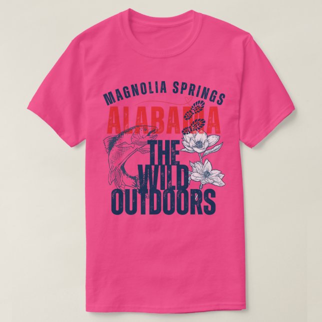 Magnolia Springs Alabama The Wild Outrs TShirt (Design vorne)