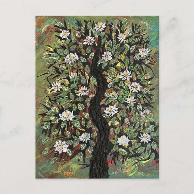 Magnolia Summer Postkarte (Vorderseite)