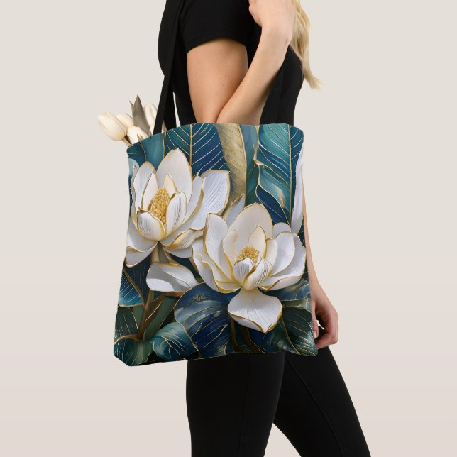 Magnolia Tasche (Von Nahem)
