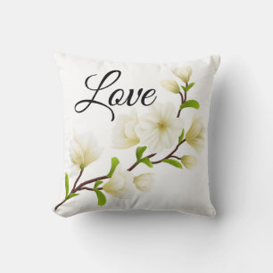 Magnolia Throw Pillow Kissen