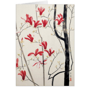 Magnolia Tree von Kobayashi Kokei, Vintage Natur